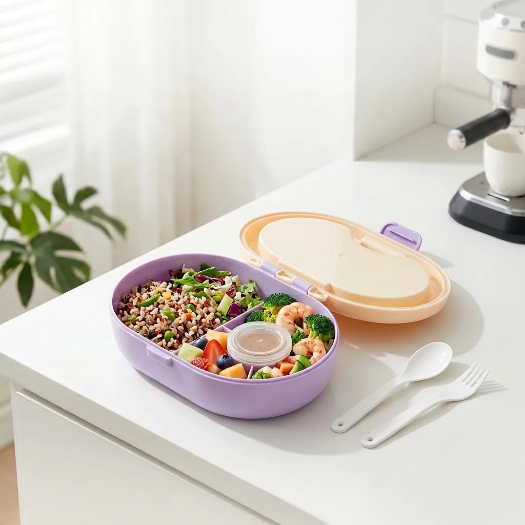علبة غداء بنتو بلاستيكية محمول - مراجعة Meal Prep Or Prep Meal وسعره